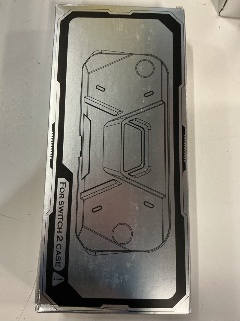 Condition photo showing New/Like New for FIWWAT Protective Case for Nintendo Switch 2 (2025), TPU Middle Frame & PC Front Protector 360° Protection, Non-Slip Ergonomic Grip, Shockproof & Anti-Scratch Shell Cover, White