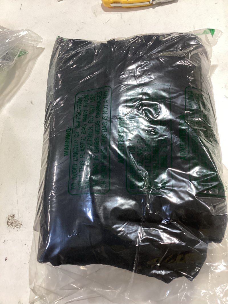 Condition photo showing Good Condition for moomee duvet cover set 100% washed cotton linen like full | relaxed linen-like texture. soft, breathable & long-lasting comfort. lightweight. hidden zipper with 8 interior corner ties solid black (no comforter) full (80"x90")