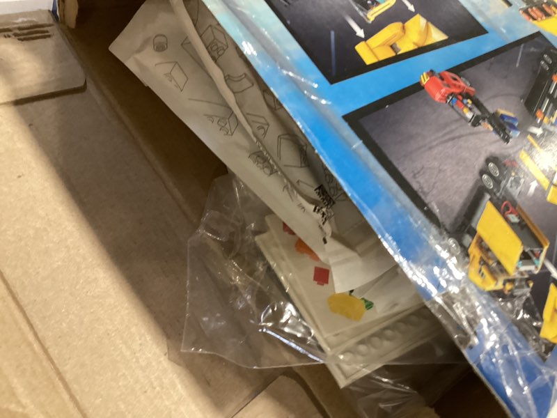 Condition photo showing Good Condition for LEGO City Yellow Delivery Truck Toy - Semi Truck Building Toy for Boys & Girls, Ages 8+ Years - Gift for Birthdays - Pretend Play W/ 3 Minifigures - 60440