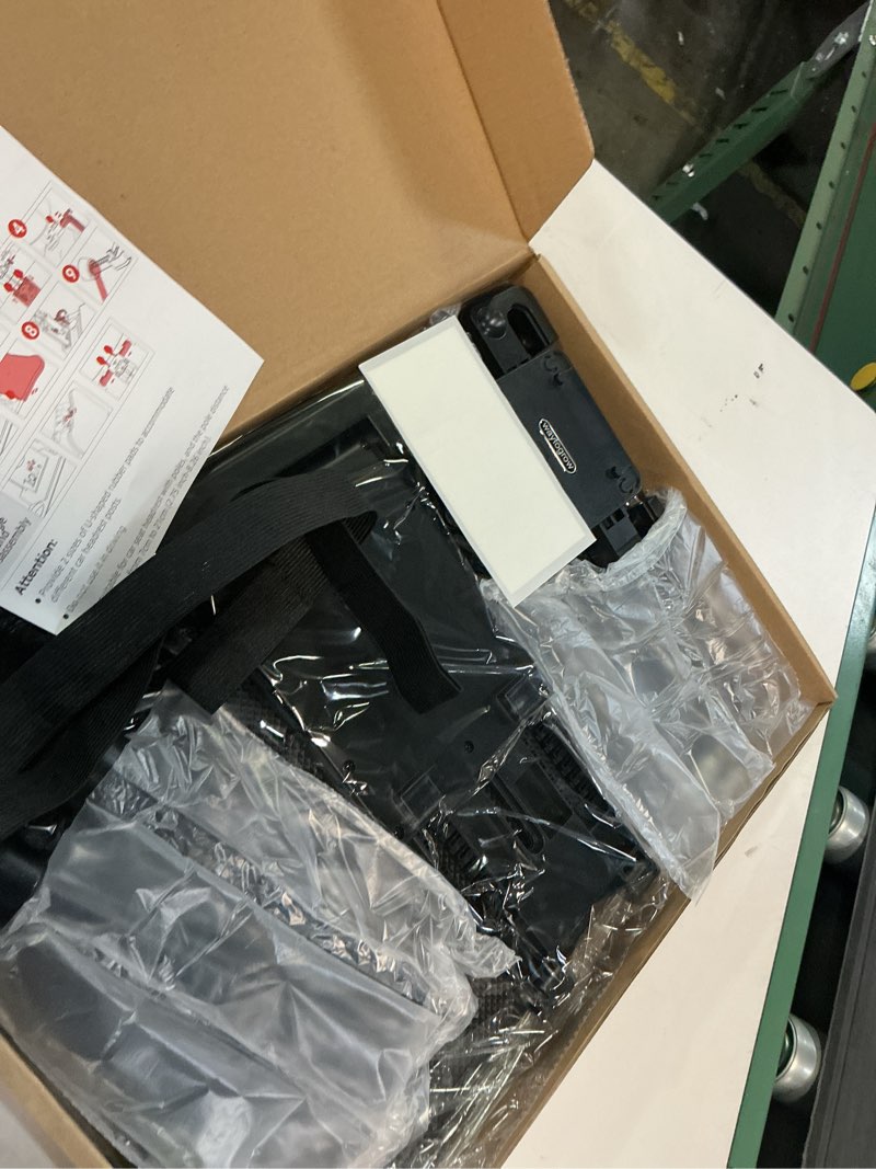 Condition photo showing Good Condition for Car Back Seat Tray Table - Stable Foldable Auto Backseat Food Trays Desk for Rear Passenger Road Trip Eating & Work, Multifunctional Adjustable Travel Tray with Phone Drink Holder for Laptop iPad Black