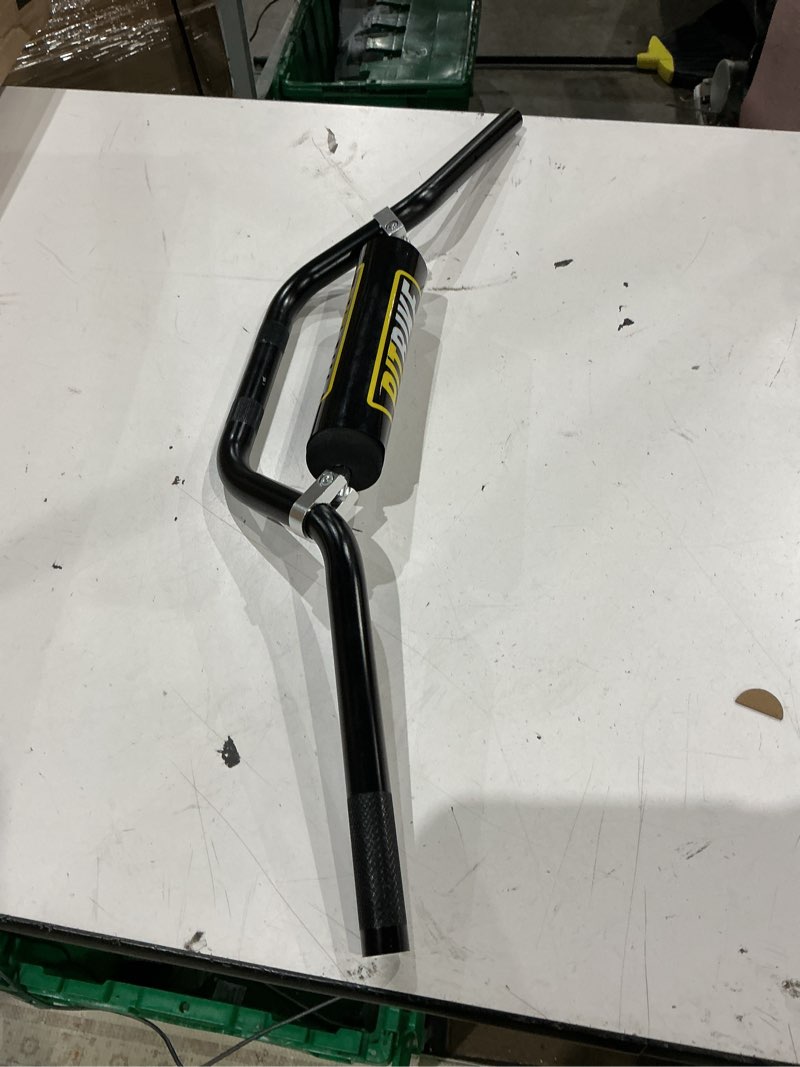 Condition photo showing Good Condition for 1 pcs 7/8" 22mm dirt bike handlebars with foam pad atv motorcycle handlebars for motocross atv dirt bike ebike (black)
