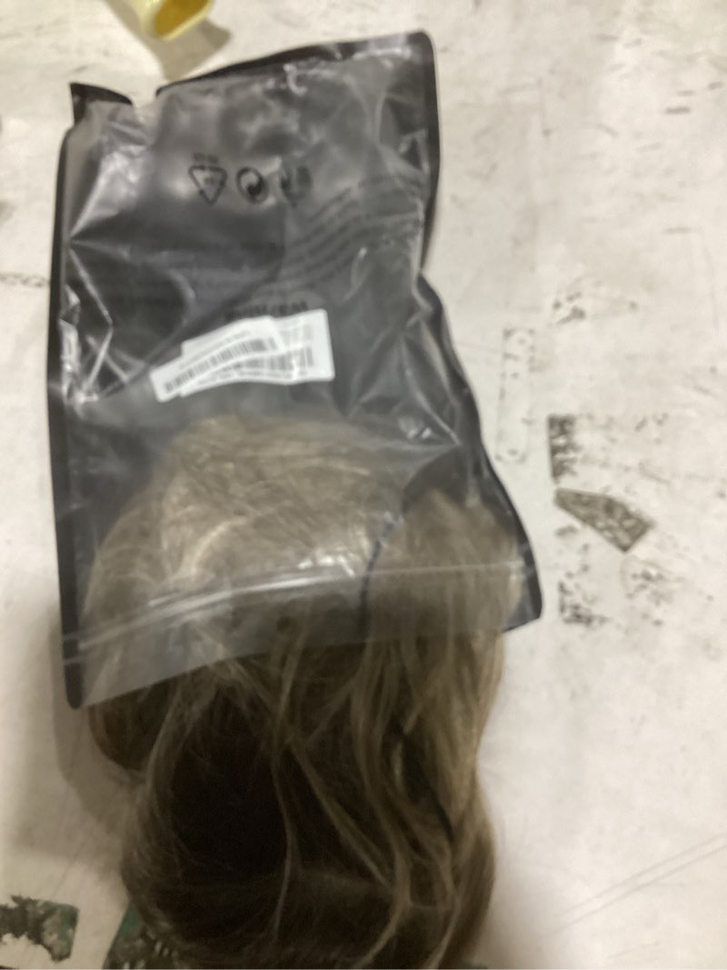 Condition photo showing Good Condition for long brown wave wig for women middle part brown blonde wavy wigs natural looking synthetic heat resistant fiber wig for daily party use (26 inch)