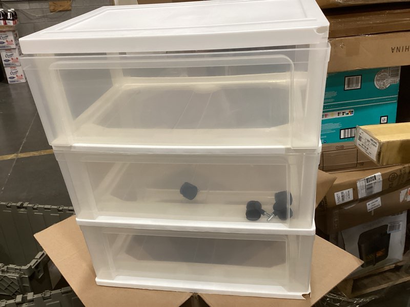 Drawer clear storage