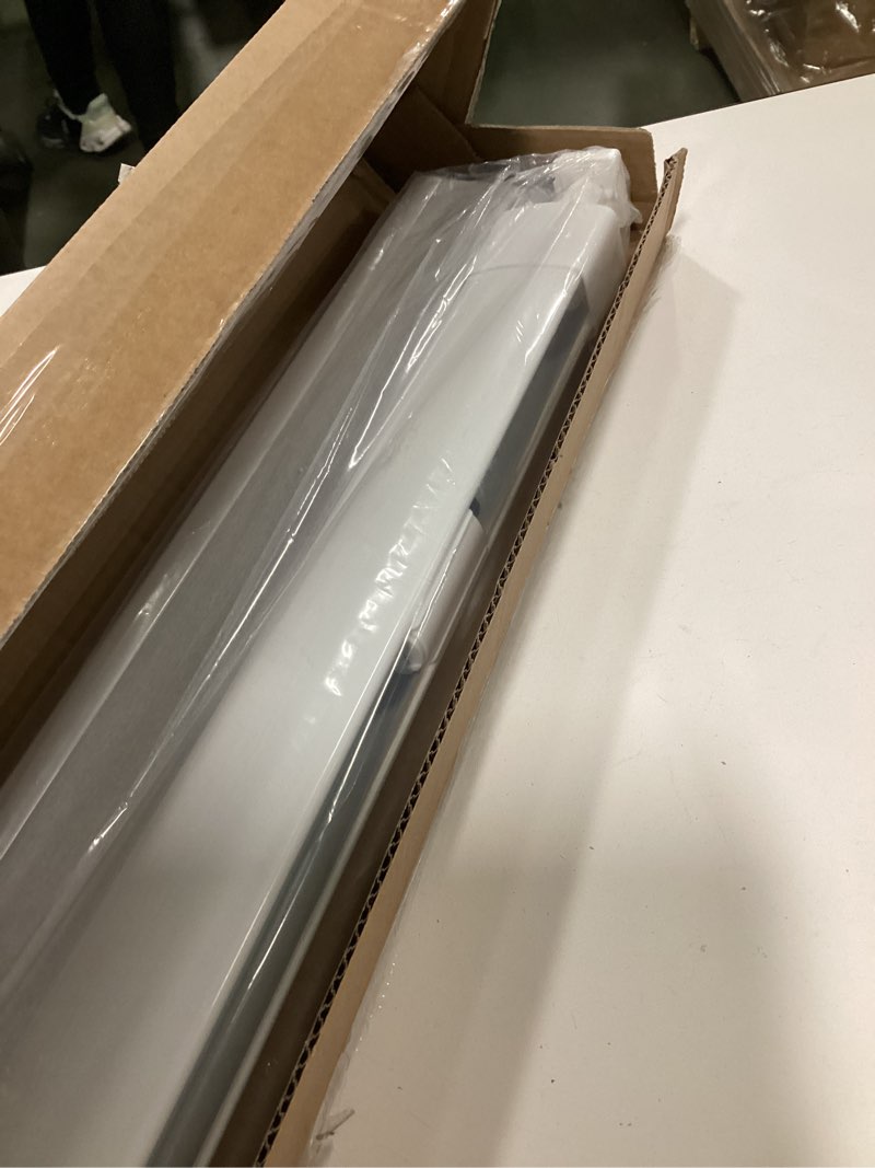 Condition photo showing New/Like New for LazBlinds No Tools No Drill Cordless Cellular Shades, Blackout Light Blocking Honeycomb Shades for Home, Thermal Insulation Blinds for Windows, 45" W x 48" H, White Blackout-white 45" W x 48" H