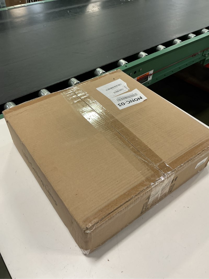 Condition photo showing New/Like New for Ganeed Modern LED Flush Mount Lighting Fixture,Dimmable 8-Head Close to Ceiling Light Acrylic Chandeliers for Bedroom Living Room Dining Room Kitchen Office(120W/3000-6500K)