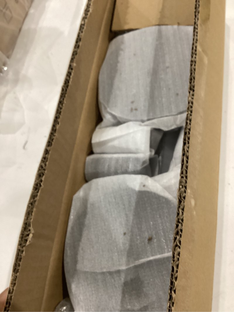 Condition photo showing Good Condition for black candle sconces long wall candle holder, set of 2 large wall candle sconce modern chic home decor for bedroom, dining room, living room 23"