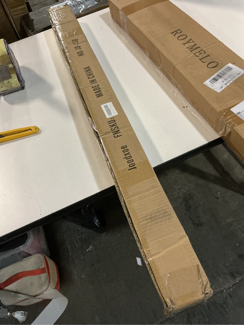 Condition photo showing New/Like New for 1 1/8 Inch Diameter Curtain Rods, 36-72” Telescoping Large Single Window Drapery Rod Heavy Duty With Adjustable Modern Brackets, Matte Nickel Matte Nickel 36-72"