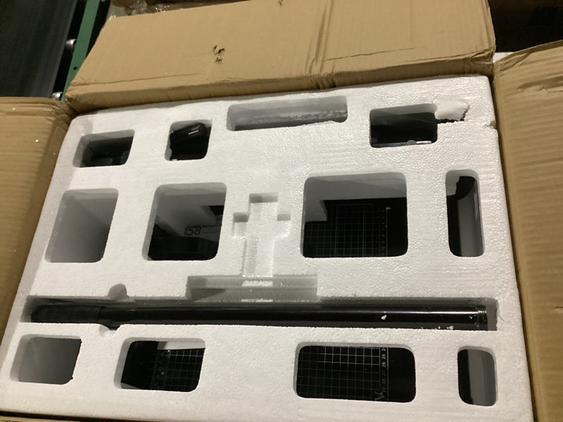 Condition photo showing Good Condition for heavy duty paper cutter for a4 paper, guillotine paper cutter 12 inch, 400 sheet capacity, solid steel construction, black