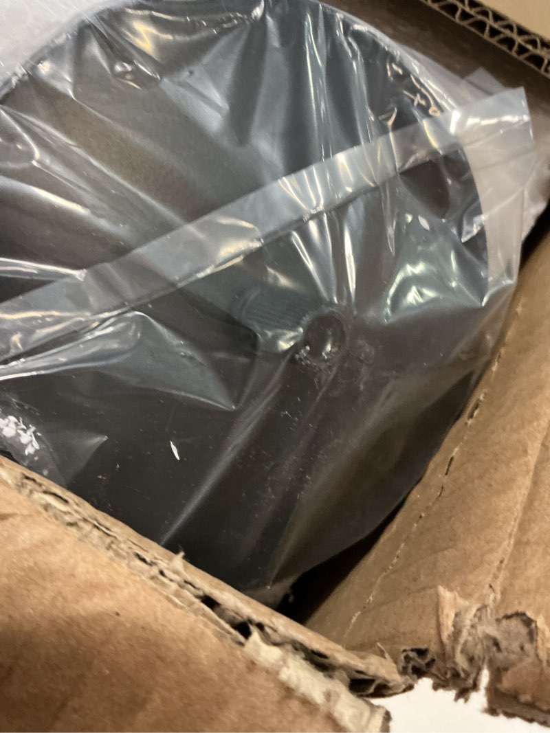 Condition photo showing Good Condition for Pendant Light Black Lamp Holder and Glass Striped Light Shade Modern Pendant Lighting for Kitchen Island Farmhouse Hanging Lights Fixtures (M, Amber)