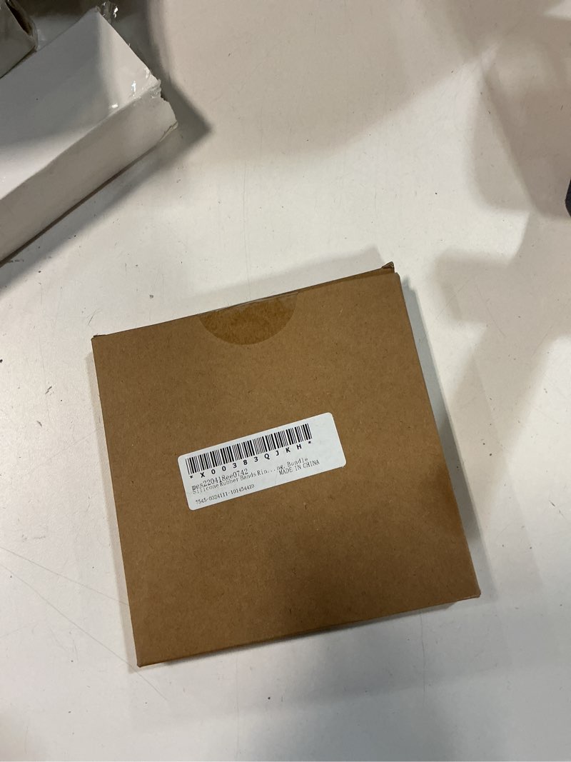 Condition photo showing New/Like New for MECCANIXITY Silicone Rubber Bands Rings 200Pcs Non-slip 15mm Dia 1mm Thick 5mm Width for Wire Cord Cable Wrapping, Bundle