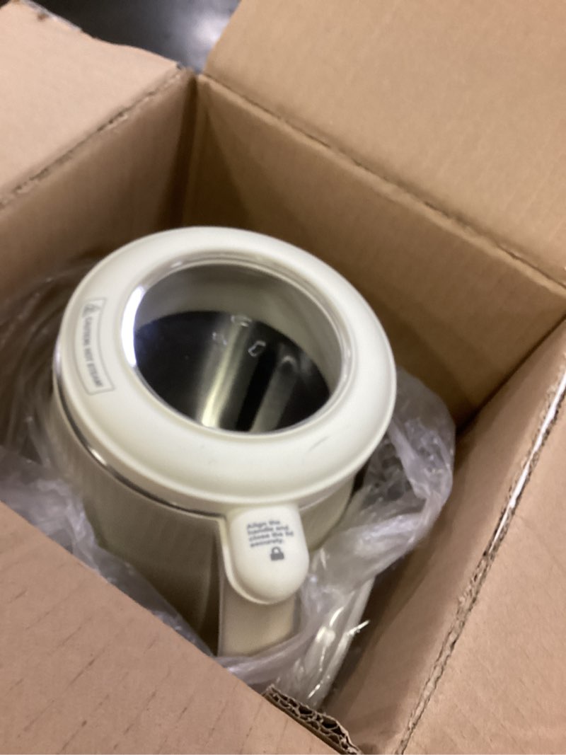 Condition photo showing Good Condition for 50oz Nut Milk Maker Machine(Stainless Steel) Blender, 8-in-1 Automatic Soy Milk Maker for Vegan, Homemade Almond/Coconut/Oat Plant-Based Milk with 18H Delay Start,4H Keep Warm, Self-Clean& Boil Water