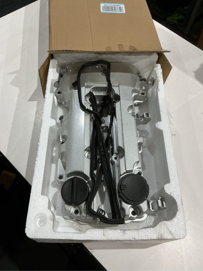 Condition photo showing Good Condition for upgraded aluminum engine valve cover with gasket, compatible with chevy cruze 2011-2016,sonic 2012-2020,trax 2013-2021,volt 2011-2015&buick encore 2013-2021&cadillac elr 2014-2016, replace# 55573746