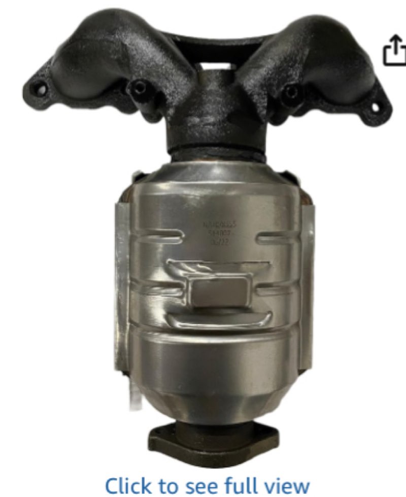 USC-Catalytic Converter with Integrated Exhaust Manifold Fits:2004-2012 Hyundai Elantra, 2007-08 Hyundai Tiburon, 2010-2011 Kia Soul, 2004-2009 Kia Spectra,2006-2009 Kia Spectra5[Front](EPA Compliant)