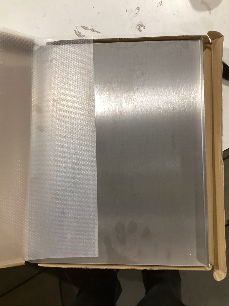 Condition photo showing Good Condition for Titanium Cutting Board?Large Cutting Board (19.6 * 15.3 inches)? Dishwasher washable, kneading board, Pastry Board for Meat&Vegetables, Non Slip&Low Noise Chopping Board