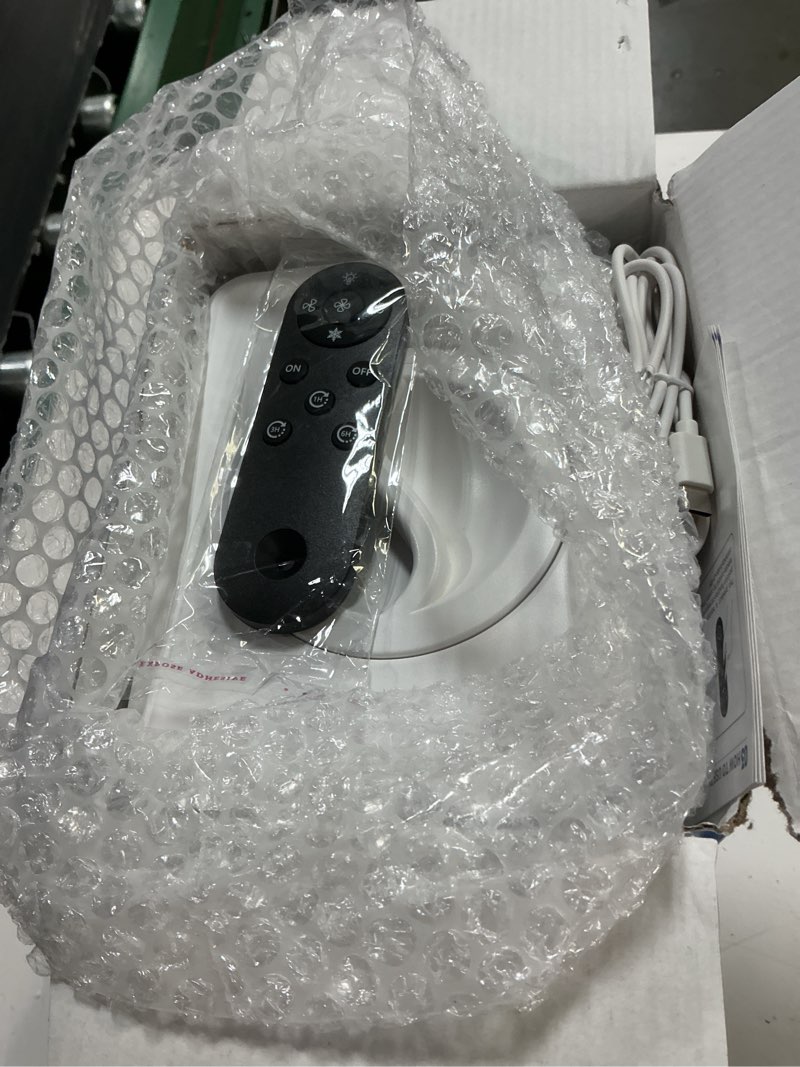 Condition photo showing Good Condition for portable air conditioner, cooling fan 3 speeds & 3 modes personal cooling fan mini air conditioner fan with remote, 1500ml water tank, night light, for home office bedroom