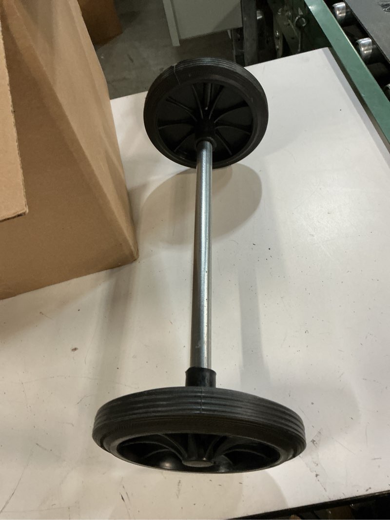 Condition photo showing Good Condition for cabilock trash can spare parts trash can dolly furniture casters furniture wheels wheels garbage wheel kit garbage pulley 18.8"(l) x 7“?wheel size?