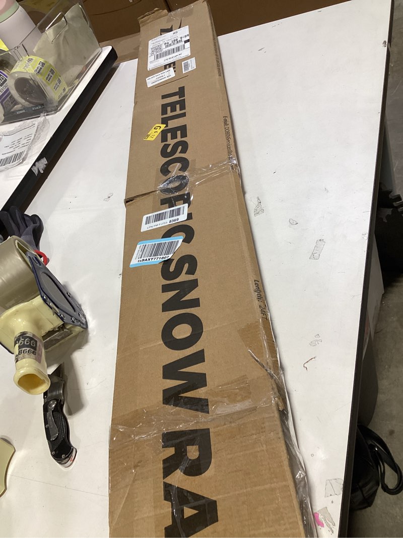 Condition photo showing Good Condition for doben carbon fiber snow roof rake, 4.7-24ft extendable pole, eva foam roof-safe head for gentle snow
