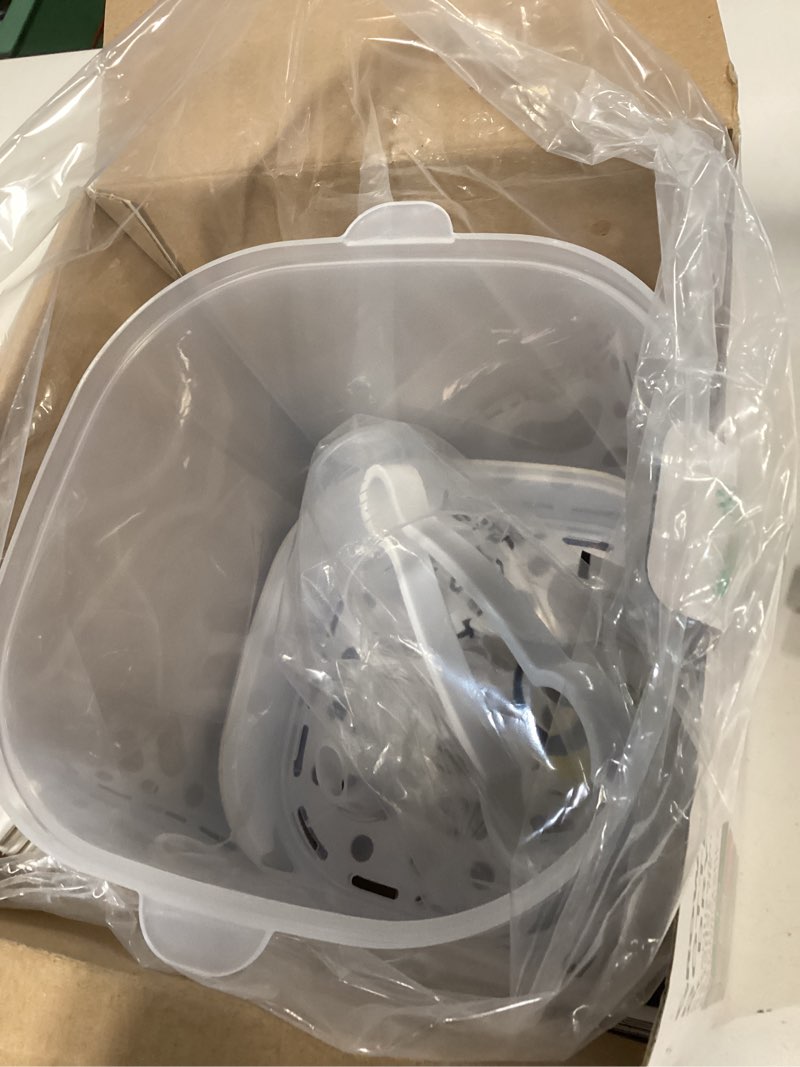 Condition photo showing New/Like New for grownsy bottle sterilizer and dryer, compact electric steam baby bottle sterilizer (esterilizador de biberones), bottle sanitizer for baby bottles, pacifiers, pump parts grey