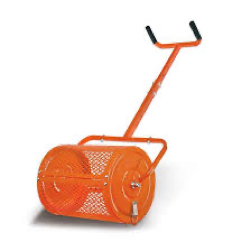 Compost spreaders for lawns 