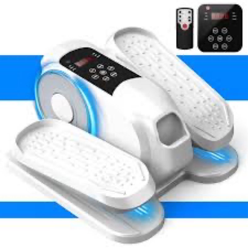 under desk elliptical machine, ellipse leg exerciser as seen on tv while sitting for seniors, pedal 