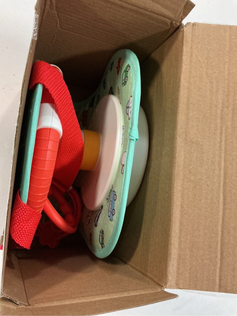 Condition photo showing Good Condition for BETTERLINE Baby Car Seat Toy for Infants and Toddlers, Interactive Driving Steering Wheel with Lights, Music and Mirror, Realistic Driving Sounds - Can use for Stroller or Playpen, Adjustable Strap