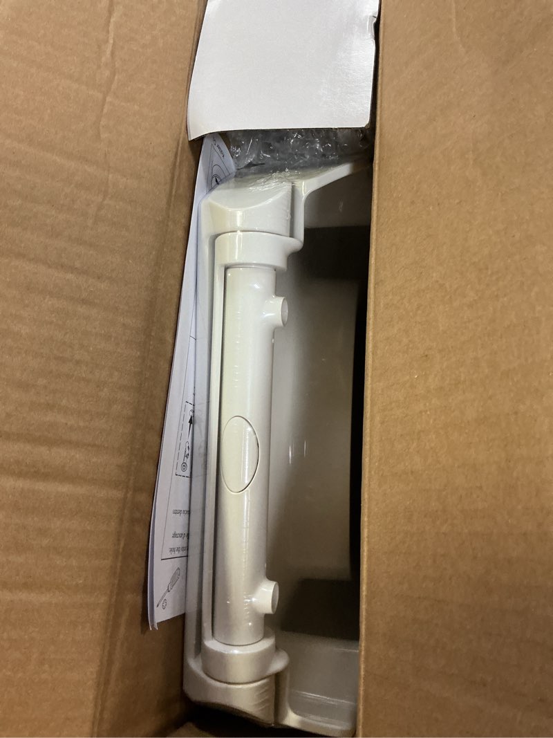 Condition photo showing New/Like New for KOHLER 25876-0 Hyten 3" Height, Elevated Soft Close Round Toilet Seat, Contoured Seat with Grip-Tight Bumpers, Quick-Attach Hardware, White White Round