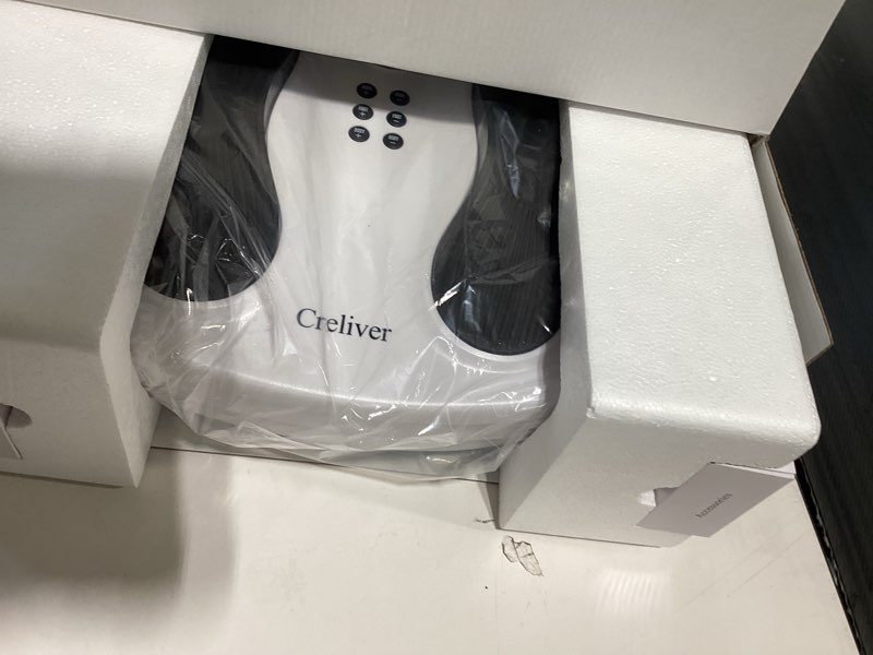Condition photo showing New/Like New for creliver ems foot stimulator pro 2, ems foot massager for neuropathy feet with tens pads, tens neuropathy foot massager for circulation, pain relief, plantar fasciitis, 99 levels, fsa hsa eligible