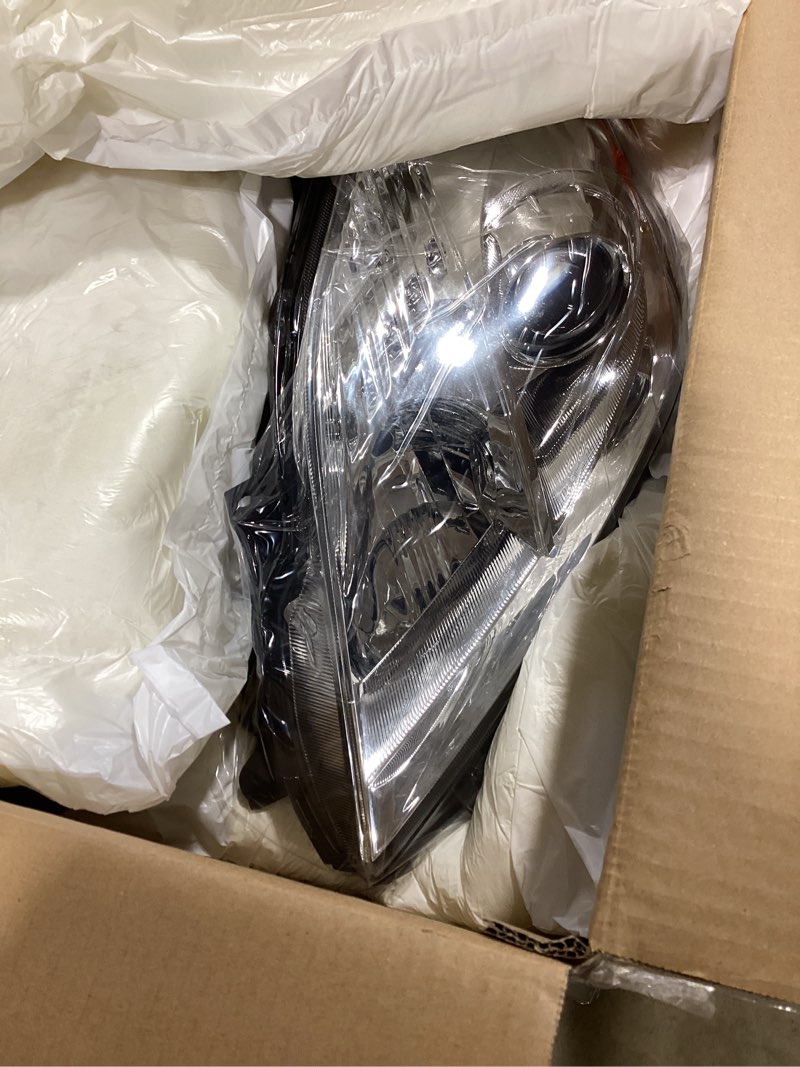 Condition photo showing New/Like New for headlight assembly compatible with 2012-2015 toyota prius replacement for 8117047520 8113047520, headlamp head lights lamp chrome housing clear lens driver & passenger side