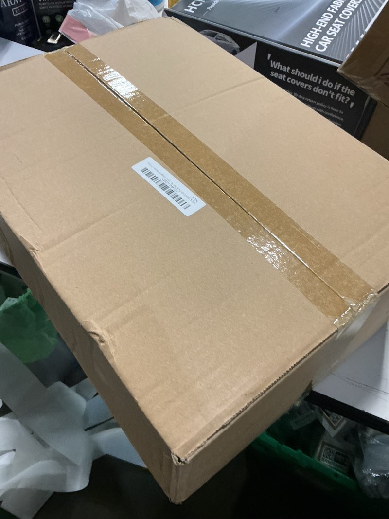 Condition photo showing New/Like New for 60 pack m-style plastic pants hangers, thin space saving hanger with rubber pads and 360° hook - non slip clothes hangers, closet organizer for shirt, tank top, suit, skirt - gray