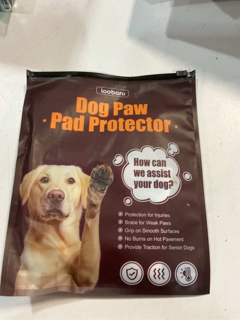 Condition photo showing New/Like New for Paw Pads for Dogs Traction - Anti-Slip Sticky Dog Paw Protector Pads for Senior Dogs, Non Slip Adhes