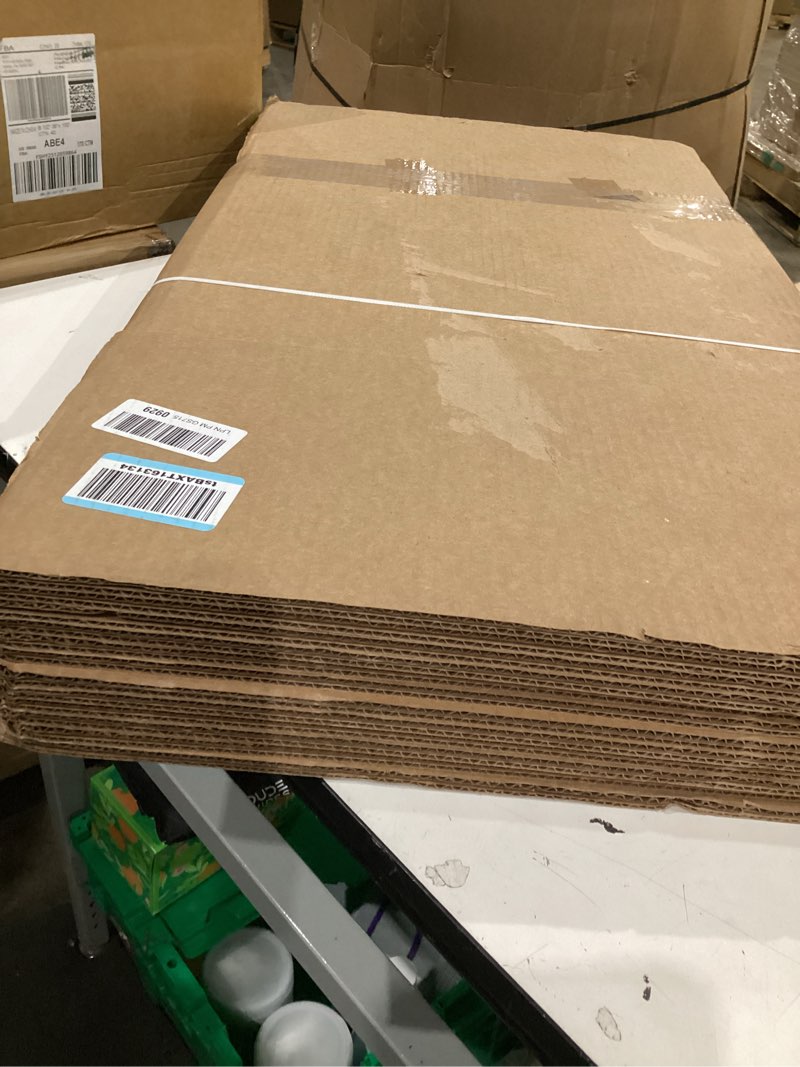 Condition photo showing Good Condition for amazon basics cardboard moving boxes for packing and shipping, large size, 20" x 20" x 15", brown, 12-pack large, 12-pack