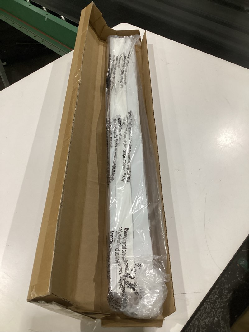 Condition photo showing Good Condition for lazblinds cordless cellular shades, no tools no drill light filtering honeycomb shades pleated blinds for windows, 32'' w x 48'' h, white light filtering-white 32'' w x 48'' h