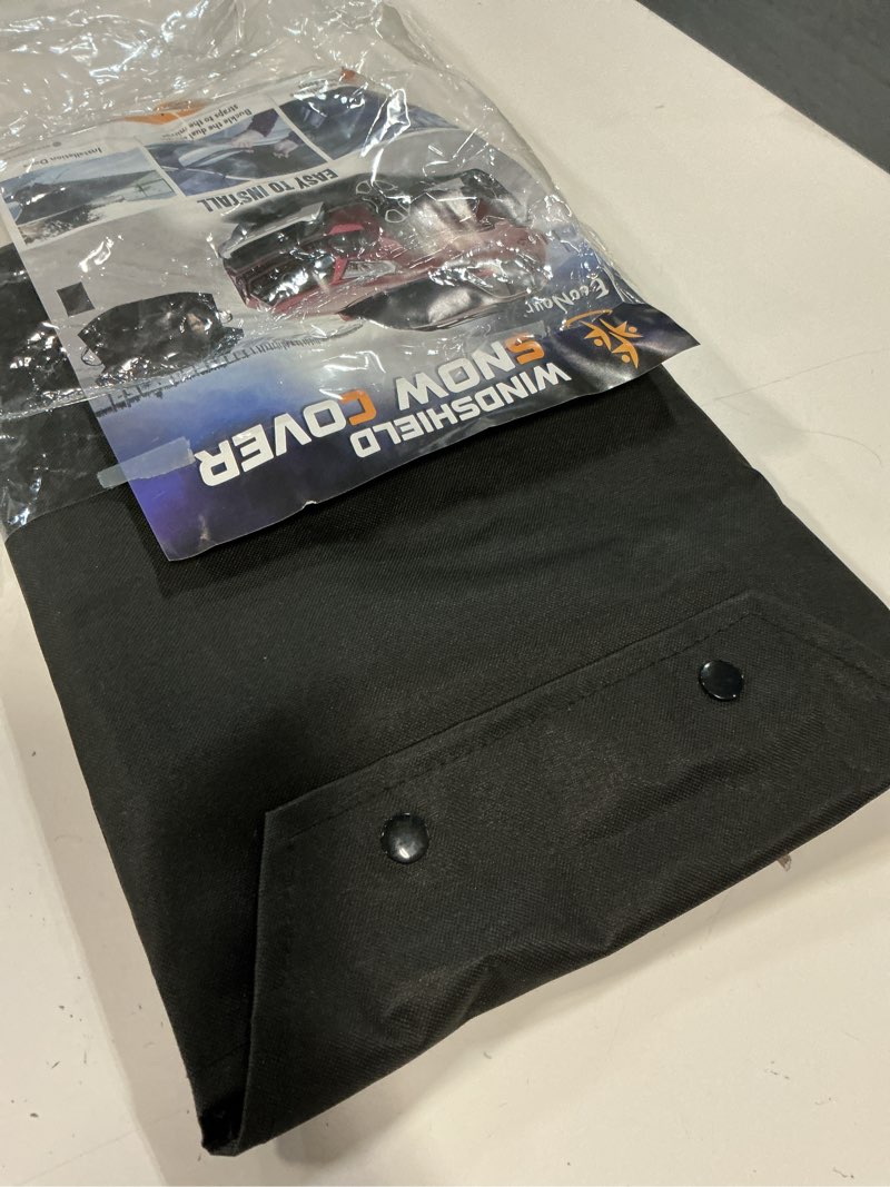 Condition photo showing Good Condition for econour windshield cover for ice and snow - universal fit for car, suv, truck, heavy duty 600d oxford fabric frost protector for ice & sleet, includes anti-theft straps, medium (69"x42")