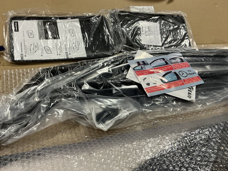 Condition photo showing Good Condition for goodyear shatterproof in-channel window deflectors for cadillac escalade esv 2015-2020, rain guards, window visors for cars, vent deflector, car accessories, 4 pcs - gy007993 for escalade esv 15-20