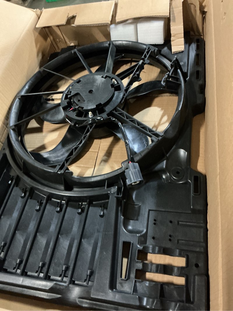 Engine Radiator Cooling Fan Assembly Replacement for Chevy Cruze 2011-2016 Replacement for Buick Ver