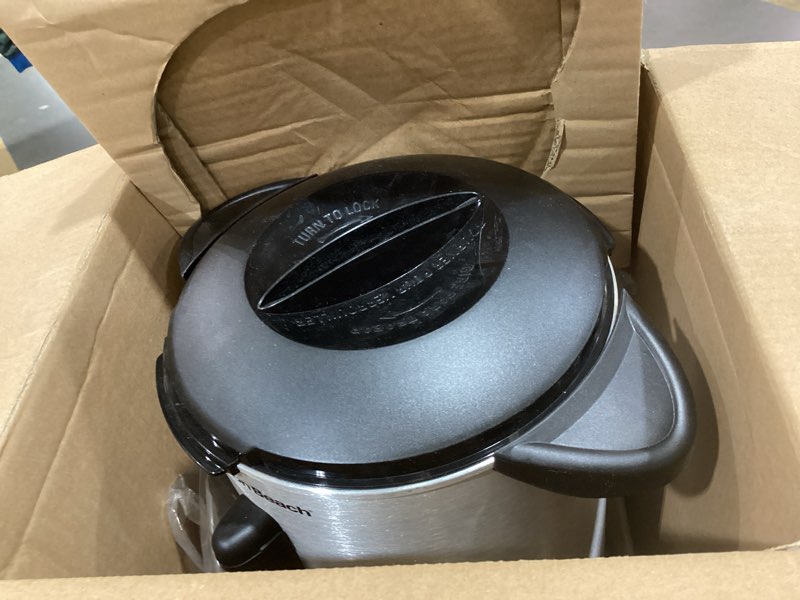 Condition photo showing As Is for Hamilton Beach 45cup Urn 40519