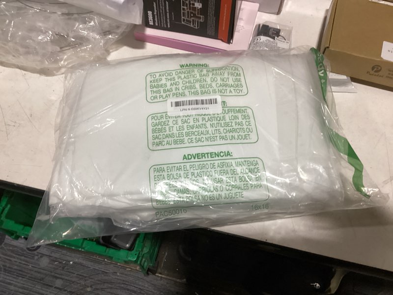 Condition photo showing As Is for plant covers freeze protection 10 ft x 30 ft floating row cover 0.9oz/yd² garden fabric plant cover for winter frost/sun pest protection (10ft x 30ft) 0.9oz/yd² 10'x30'-rectangle