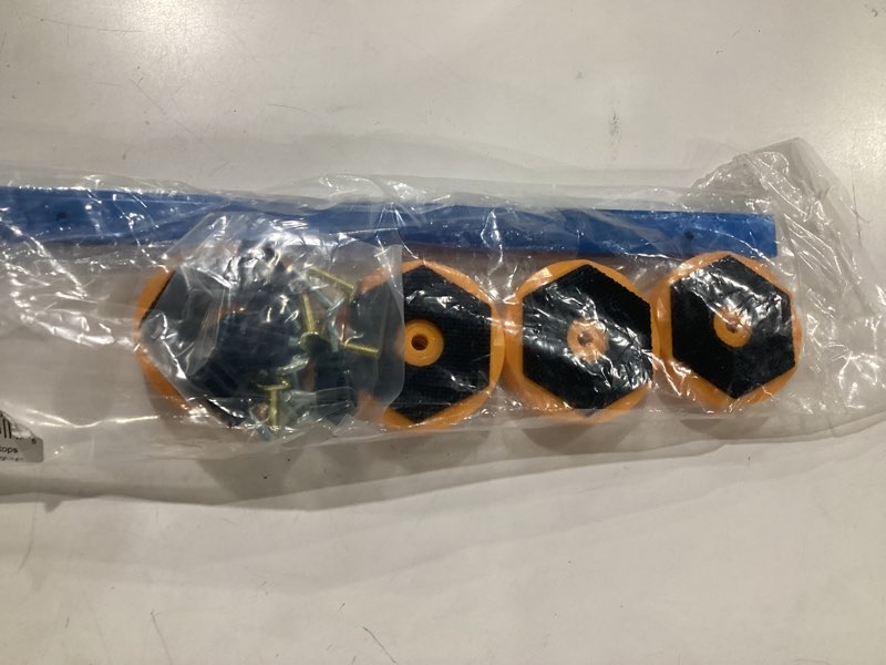 Condition photo showing Good Condition for powertec 72128 36 inch double-cut profile universal t-track with predrilled mounting holes, with t t