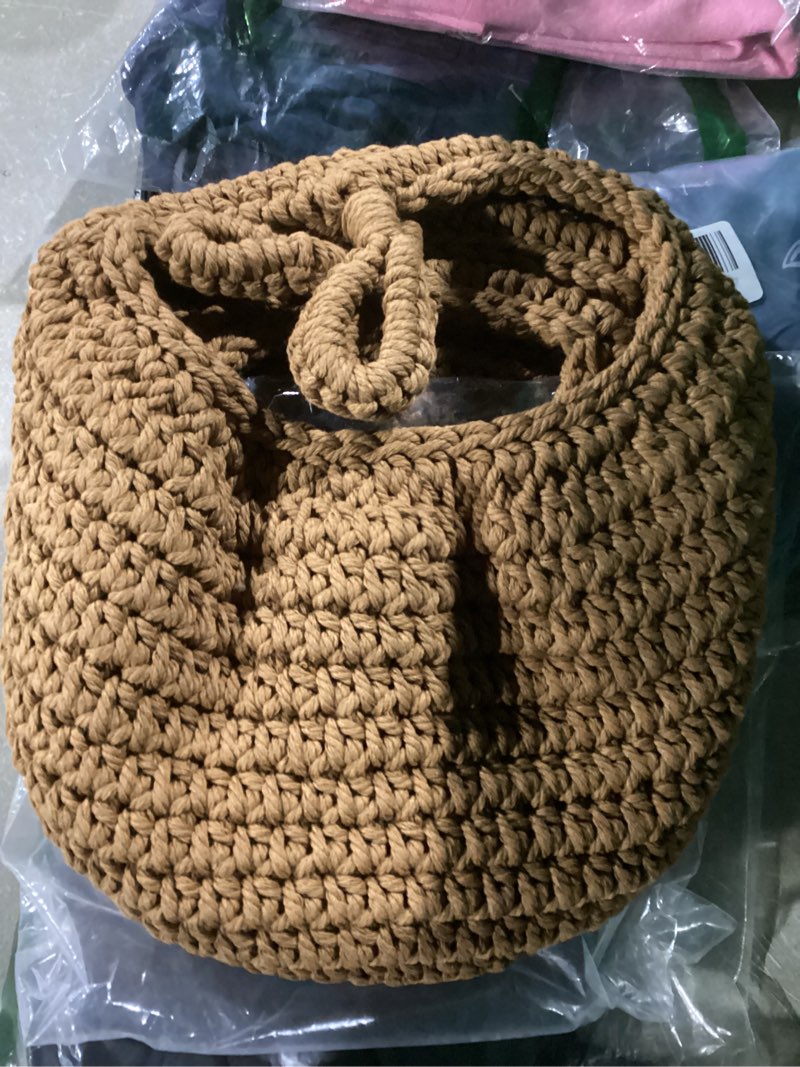 Condition photo showing New/Like New for hanging fruit baskets for kitchen - 3 pack boho wall hanging basket with 6 pcs strong hooks, handwoven hanging holder teardrop home produce basket for fruits vegetable potato onion storage (linen)