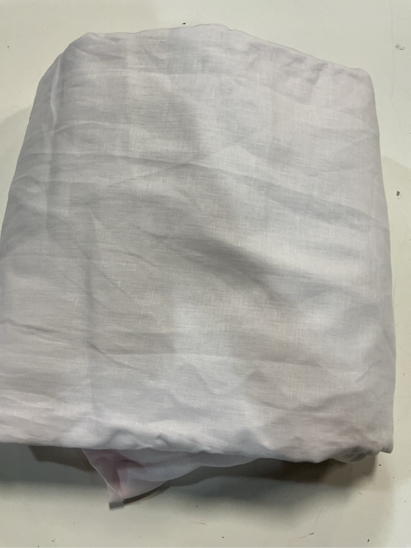 Condition photo showing Good Condition for quince european linen room darkening curtain - single  1 panel 90 x84: