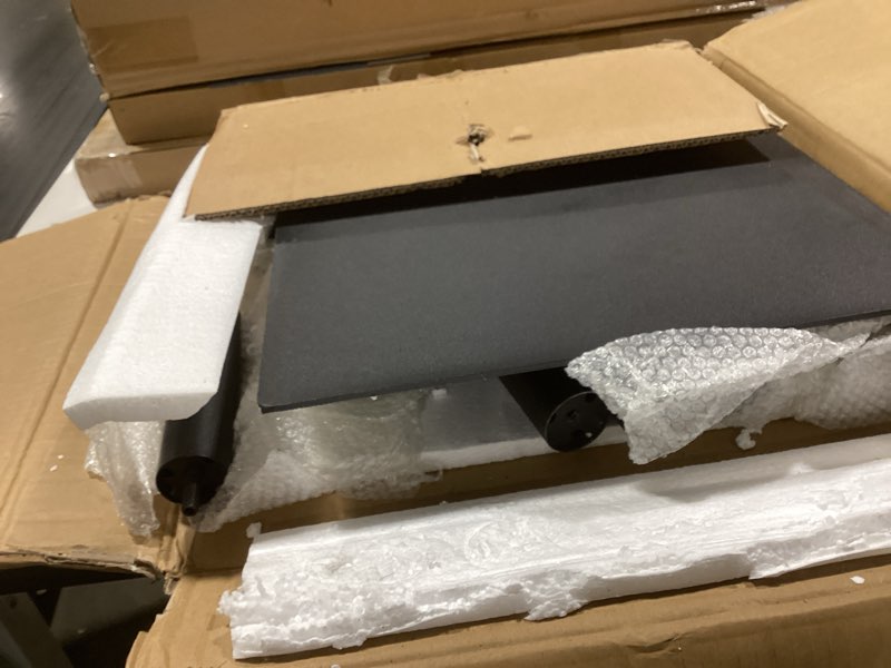 Condition photo showing Good Condition for Nidouillet 9-Tier Metal Spine Bookshelf, Adjustable Vertical Tower for Books, Tall & Narrow Ladder Bookcase, Space-Saving Multipurpose Corner Storage Shelf, Display Stand, Tool-Free Assembly, Black Black 9 Tier