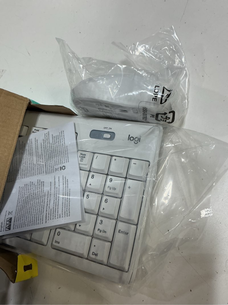 Condition photo showing Good Condition for Logitech MK270 Wireless Keyboard and Mouse Combo for Windows, 2.4 GHz Wireless, Compact Mouse, 8 Multimedia and Shortcut Keys, 2-Year Battery Life, for PC, Laptop - Off White