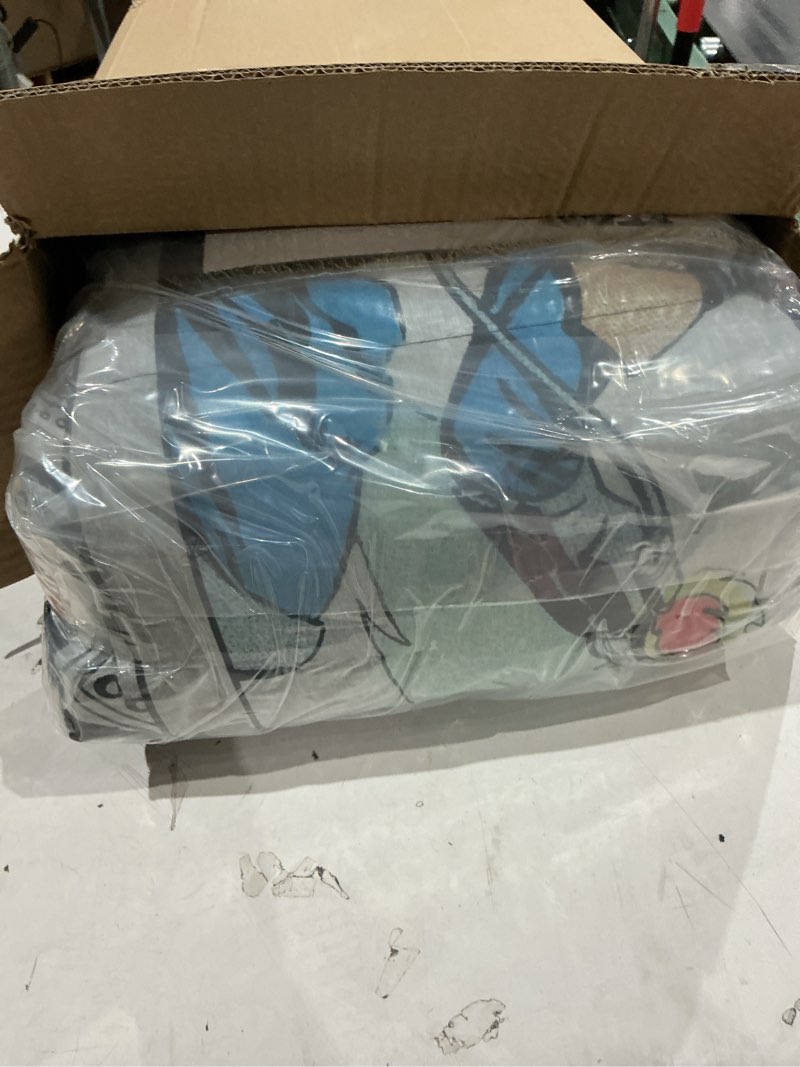 Condition photo showing New/Like New for jay franco star wars comic book queen size comforter set - 7 piece bedding includes sheet set & pillow covers - super soft cozy kids bedding queen multi - star wars 01