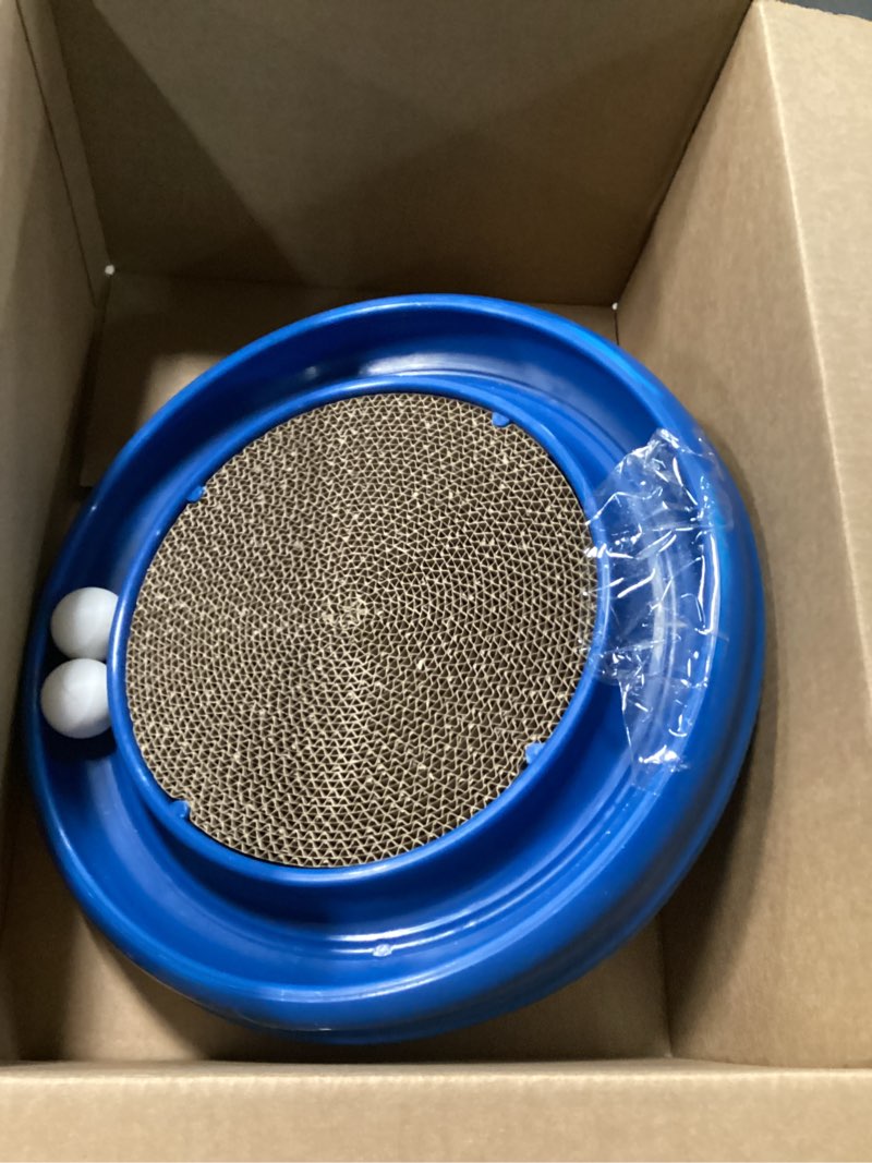 Condition photo showing Good Condition for Turbo Cat Scratcher Toy with Catnip, Color May Vary