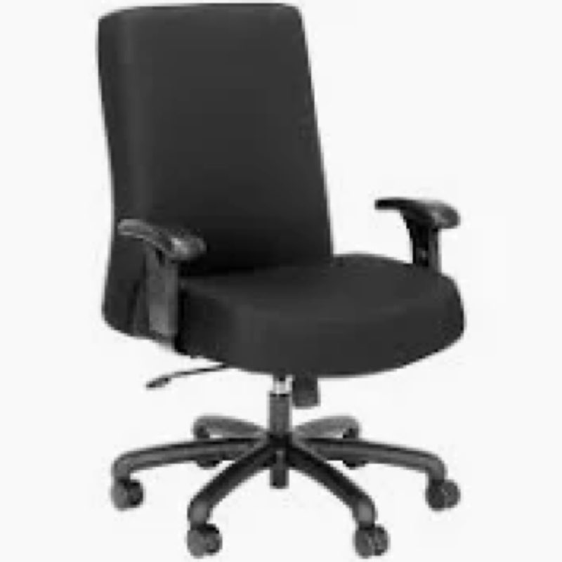 Big and tall task chair (similar to stock photo)