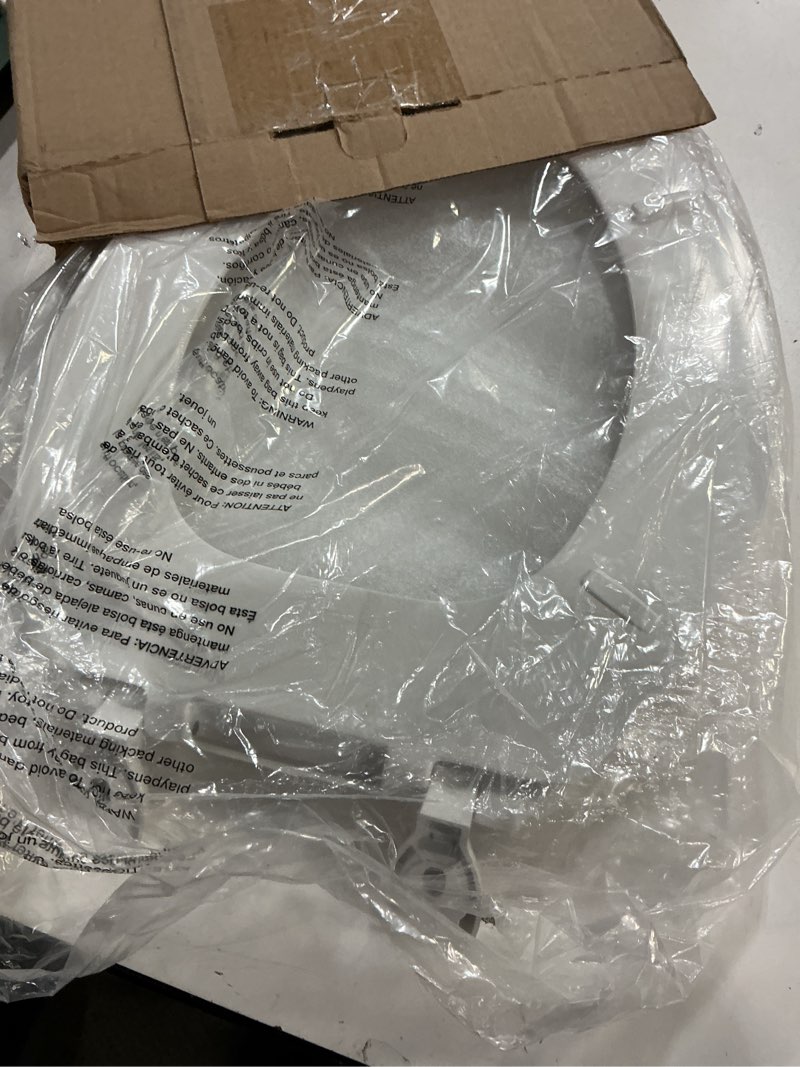 Condition photo showing Good Condition for centoco 1600-001 elongated plastic toilet seat, standard economy model, white white elongated standard