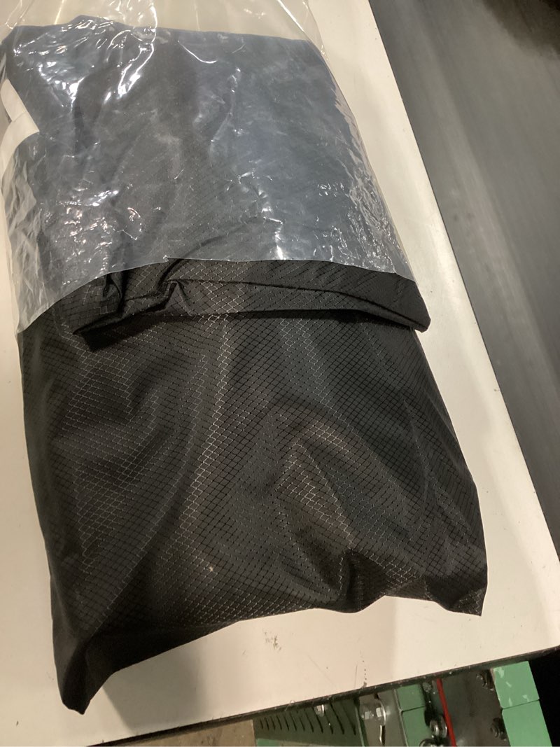 Condition photo showing Good Condition for velway patio furniture cover waterproof - 420d heavy duty outdoor furniture cover with buckles & air vent, windproof patio covers for rectangular table chair set 83"lx51"wx28"h black 83"l x 51"w x 28"h