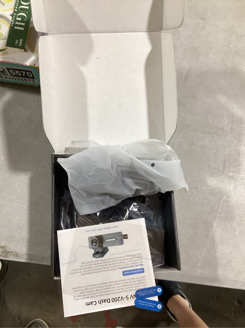 Condition photo showing New/Like New for vnv 4k+2.5k dash cam front and rear, galaxycore sensor, free 64gb card included, built-in wifi app control, dash camera for cars with wdr night vision,170°wide angle, 24h parking mode, 2" ips, s-v200
