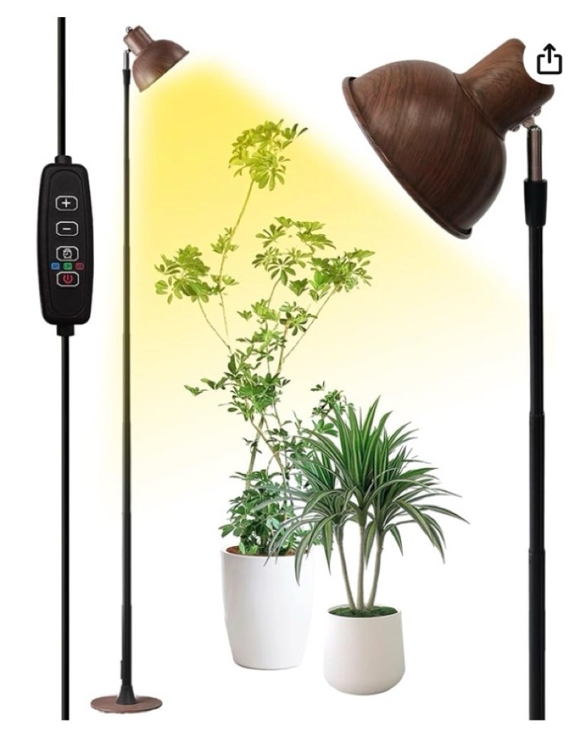yadoker plant grow light for indoor plant, aluminum led grow light,elevating plant lamp,height adjus
