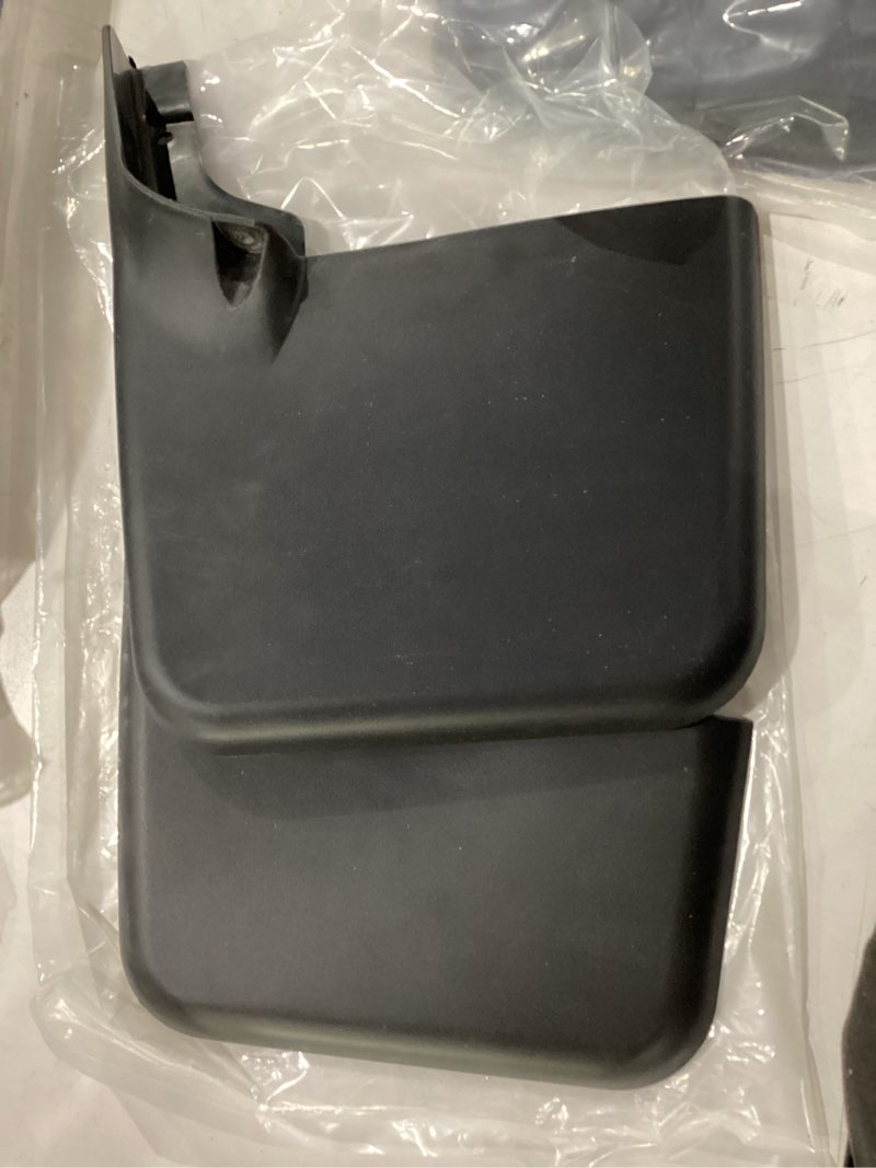 Condition photo showing Good Condition for a-premium set of 4pcs mud flaps splash guards mudguards mudflaps with hardware kits accessory compatible with ford f-150, 2004-2014, pickup, (fits for w/o fender flares), front lh rh and rear lh rh without fender flares